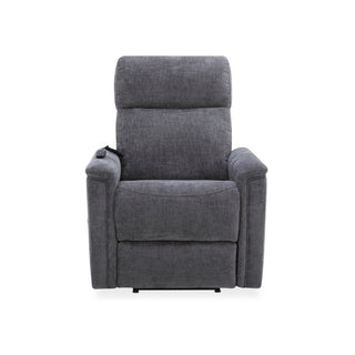 Luma Petite Fabric Power Lift Recliner with Power Headrest, Lumbar, Heat & Massage