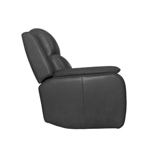 Ziggy Leather Power Recliner with Power Headrest, Lumbar, Heat & Massage