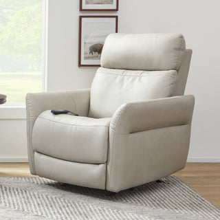 Artemis Fabric Power Rocking Recliner with Power Headrest, Lumbar, Heat & Massage