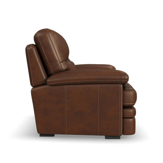 David Leather Loveseat