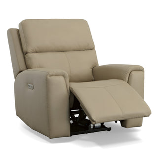 Jarvis Leather Power Recliner with Power Headrest