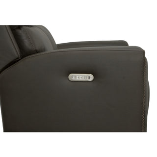 Jarvis Leather Power Reclining Loveseat with Power Headrests