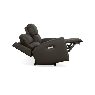 Jarvis Leather Power Reclining Loveseat with Power Headrests