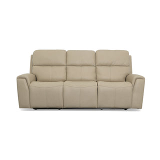 Jarvis Leather Power Reclining Sofa with Power Headrests