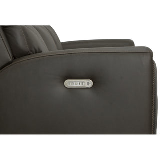 Jarvis Leather Power Reclining Sofa with Power Headrests