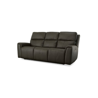 Jarvis Leather Power Reclining Sofa with Power Headrests