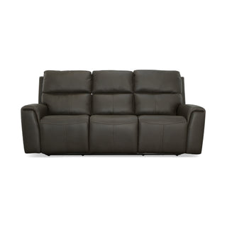 Jarvis Leather Power Reclining Sofa with Power Headrests