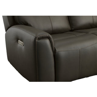 Jarvis Leather Power Reclining Sofa with Power Headrests