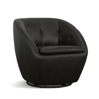 Wade Leather Swivel Chair