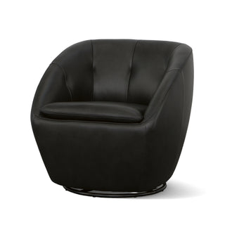 Wade Leather Swivel Chair