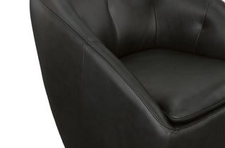 Wade Leather Swivel Chair