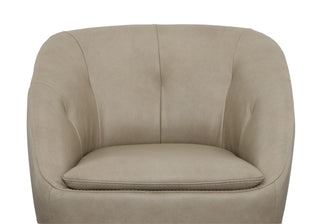 Wade Leather Swivel Chair