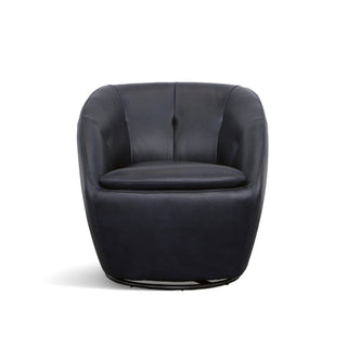 Wade Leather Swivel Chair
