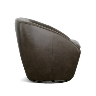 Wade Leather Swivel Chair