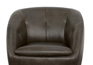 Wade Leather Swivel Chair