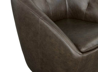 Wade Leather Swivel Chair