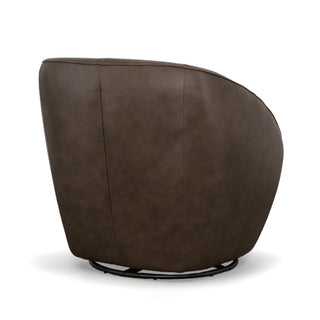 Wade Leather Swivel Chair