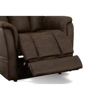 Atlas Fabric Power Lift Recliner with Power Headrest & Lumbar