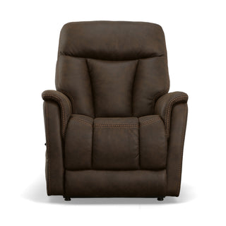 Atlas Fabric Power Lift Recliner with Power Headrest & Lumbar