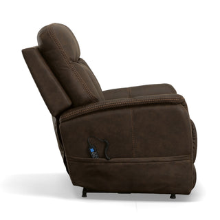 Atlas Fabric Power Lift Recliner with Power Headrest & Lumbar
