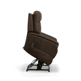 Atlas Fabric Power Lift Recliner with Power Headrest & Lumbar