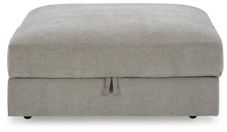 Aslan Court Ottoman With Storage Chenille