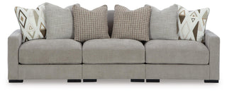 Aslan Court 3-Piece Sofa Sectional Chenille