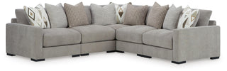 Aslan Court 5-Piece Sectional Chenille