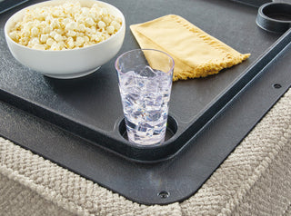 Calnita Ottoman With Storage Velvet
