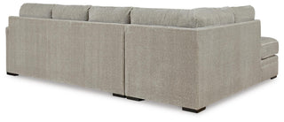 Calnita 2-Piece Sectional with Chaise Velvet