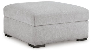 Gabyleigh Ottoman With Storage Next-Gen Nuvella™ Performance Fabric
