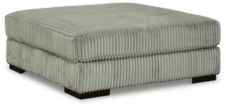 Lindyn Oversized Accent Ottoman Velvet