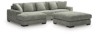Lindyn 3-Piece Sectional with Ottoman