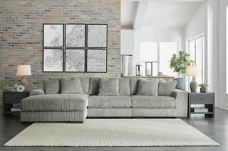 Lindyn 3-Piece Sectional with Chaise Velvet