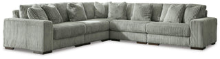 Lindyn 5-Piece Sectional Velvet