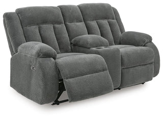 Observation DBL REC PWR Loveseat w/Console Velvet