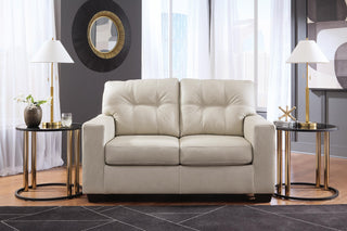 Santorine Sofa and Loveseat - Bone