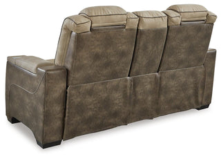 Next-Gen Durapella Power Reclining Loveseat and Power Recliner