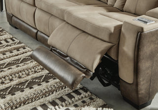Next-Gen Durapella PWR REC Sofa with ADJ Headrest Faux Leather