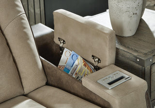 Next-Gen Durapella Power Reclining Loveseat and Power Recliner