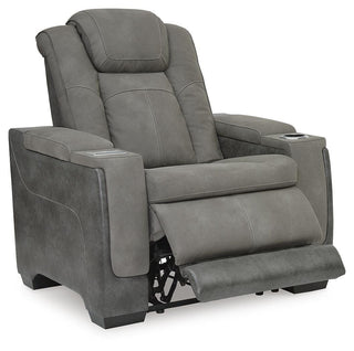 Next-Gen Durapella PWR Recliner/ADJ Headrest Faux Leather