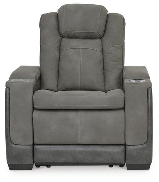 Next-Gen Durapella PWR Recliner/ADJ Headrest Faux Leather
