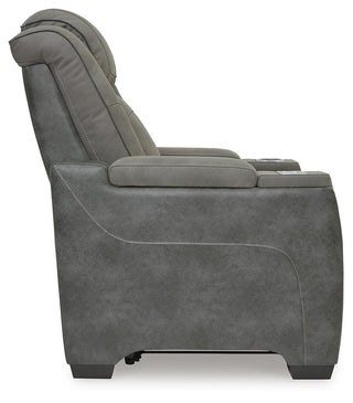 Next-Gen Durapella PWR Recliner/ADJ Headrest Faux Leather