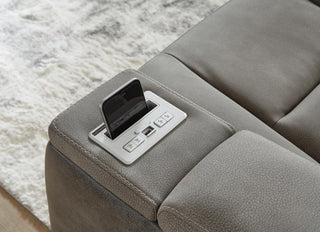 Next-Gen Durapella PWR Recliner/ADJ Headrest Faux Leather