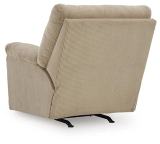 SimpleJoy Rocker Recliner Velvet Chenille