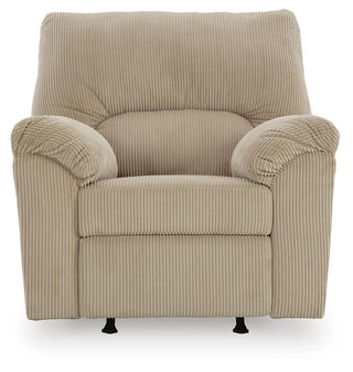 SimpleJoy Rocker Recliner Velvet Chenille