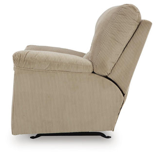 SimpleJoy Rocker Recliner Velvet Chenille