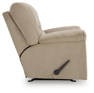 SimpleJoy Rocker Recliner Velvet Chenille