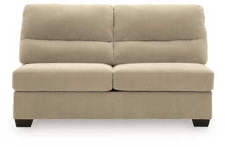 SimpleJoy 3-Piece Sectional and Ottoman