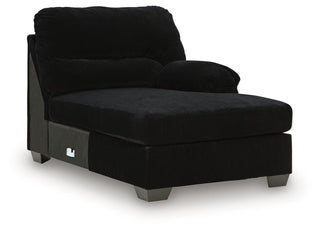 SimpleJoy RAF Corner Chaise Velvet Chenille